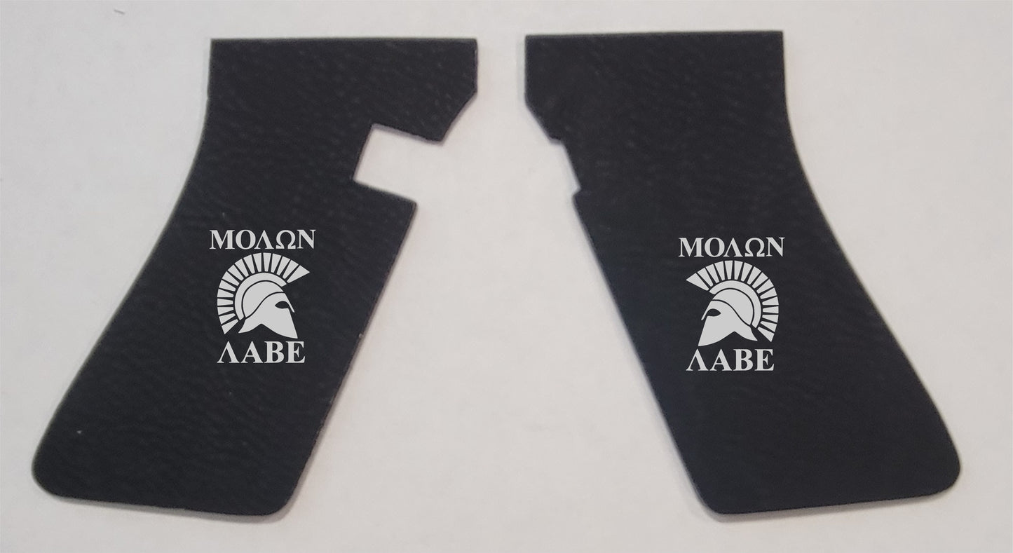 Molon Labe Helmet Handgun Grip