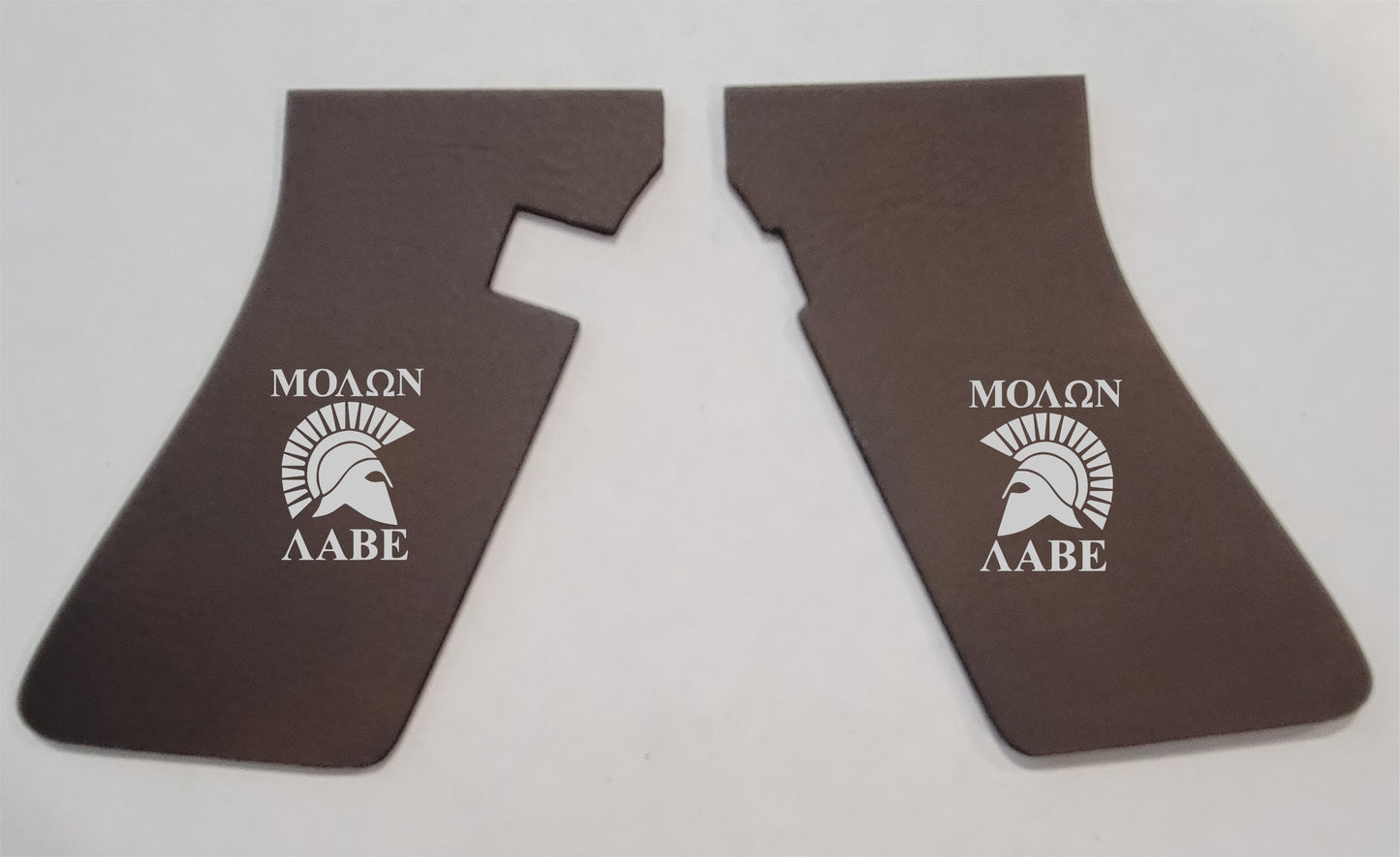 Molon Labe Helmet Handgun Grip