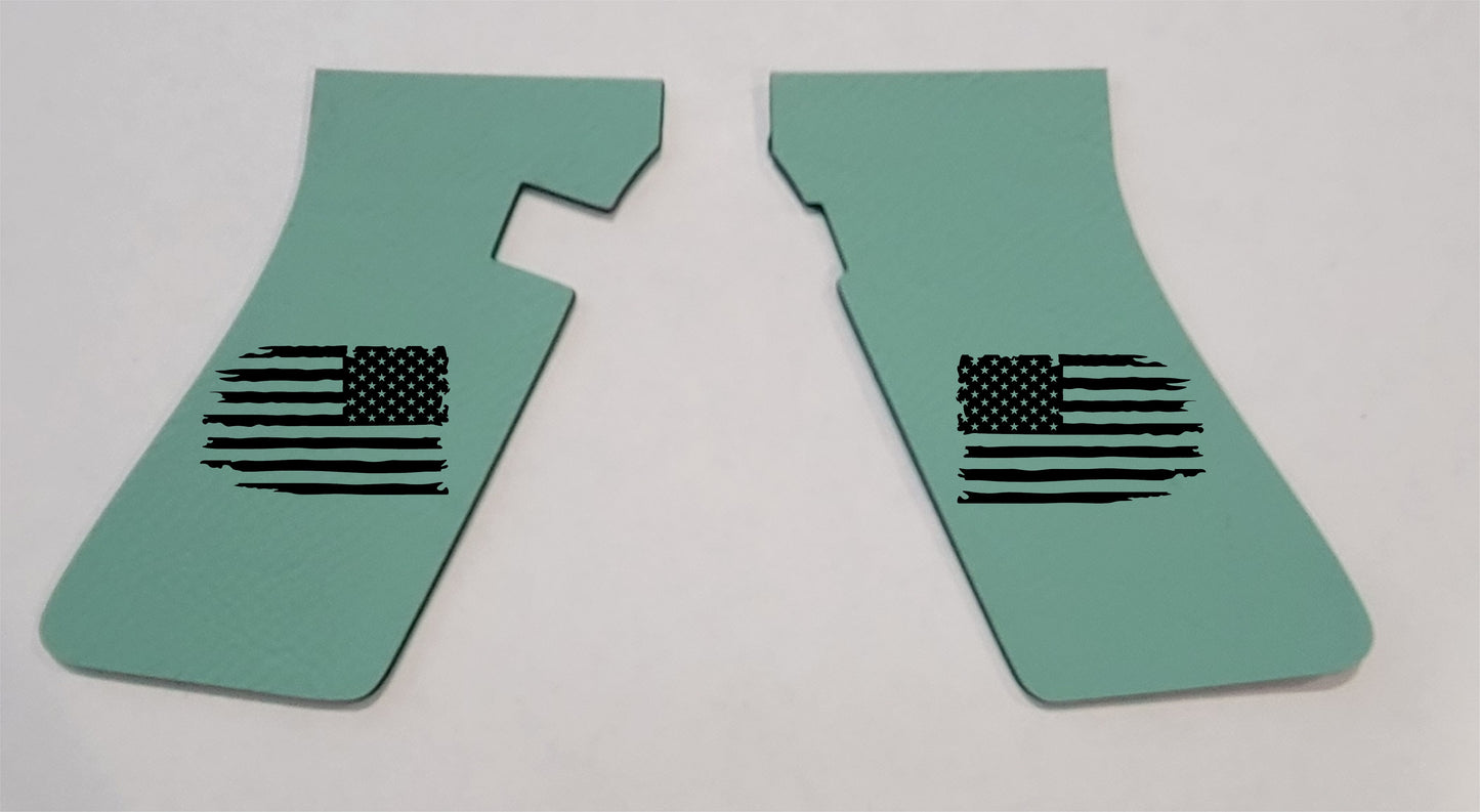Distressed Flag Handgun Grip