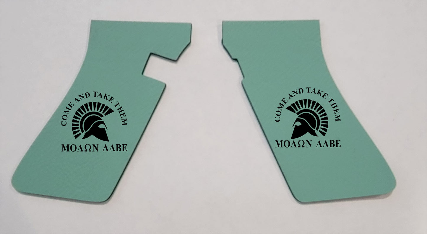 Molon Labe Come and take them Handgun Grip