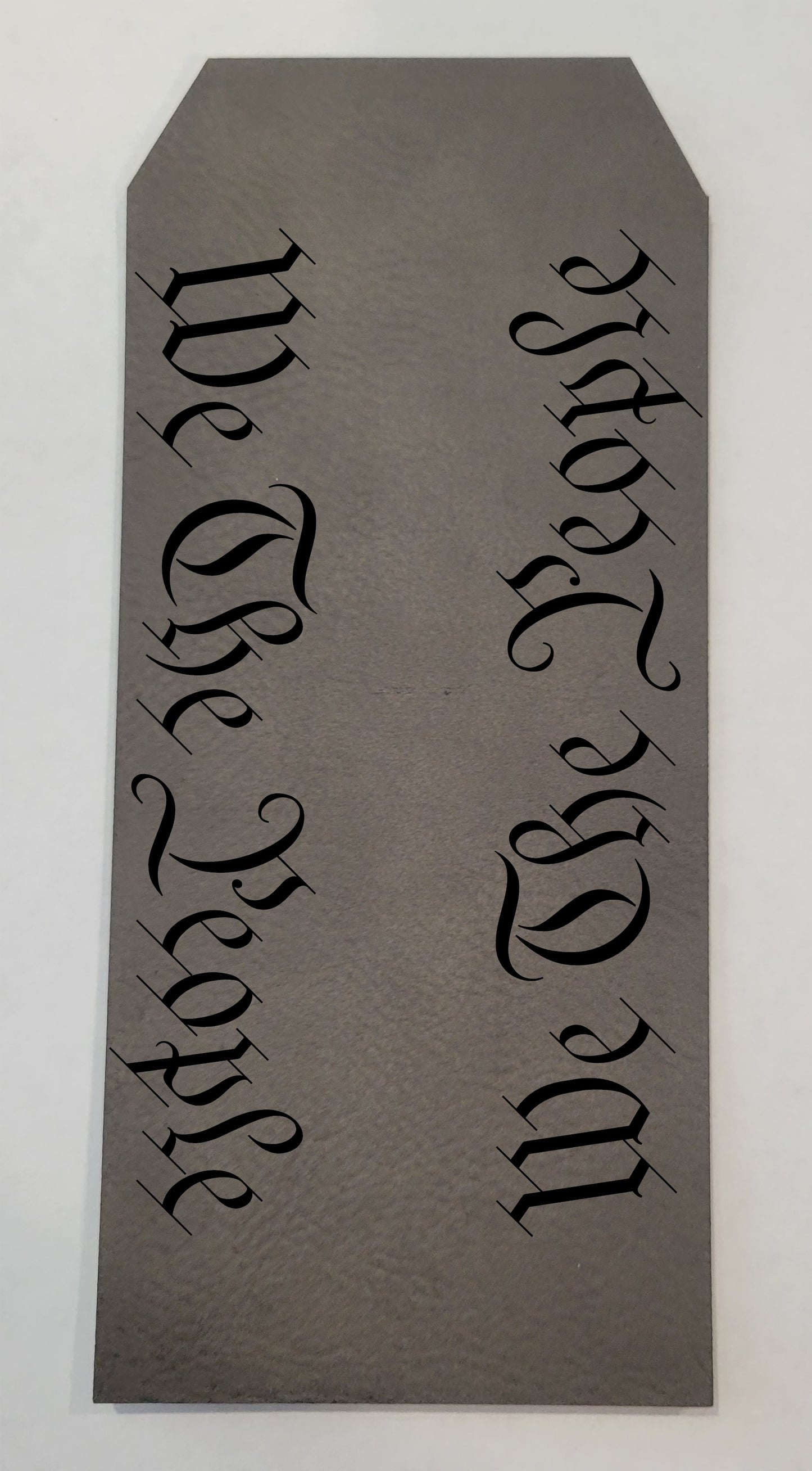 We The People (double sided) Rifle/Shotgun Cheek rest
