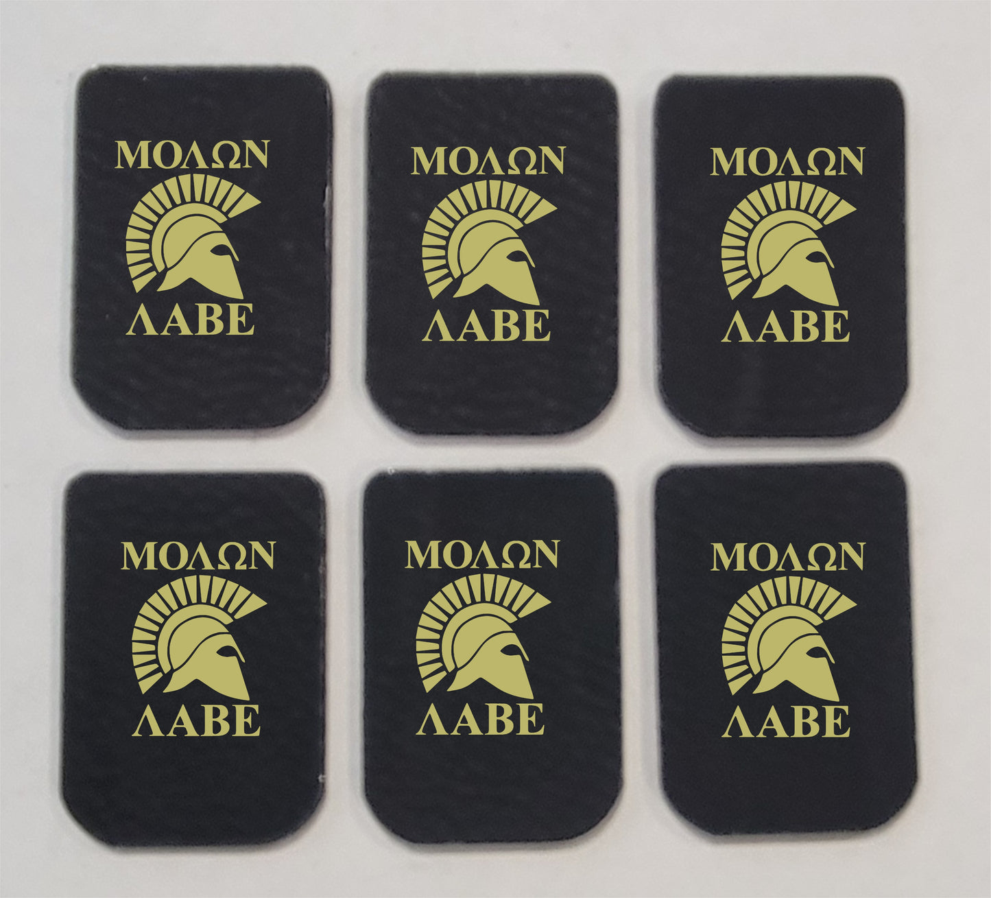 Molon Labe Fan Helmet Mag Pads