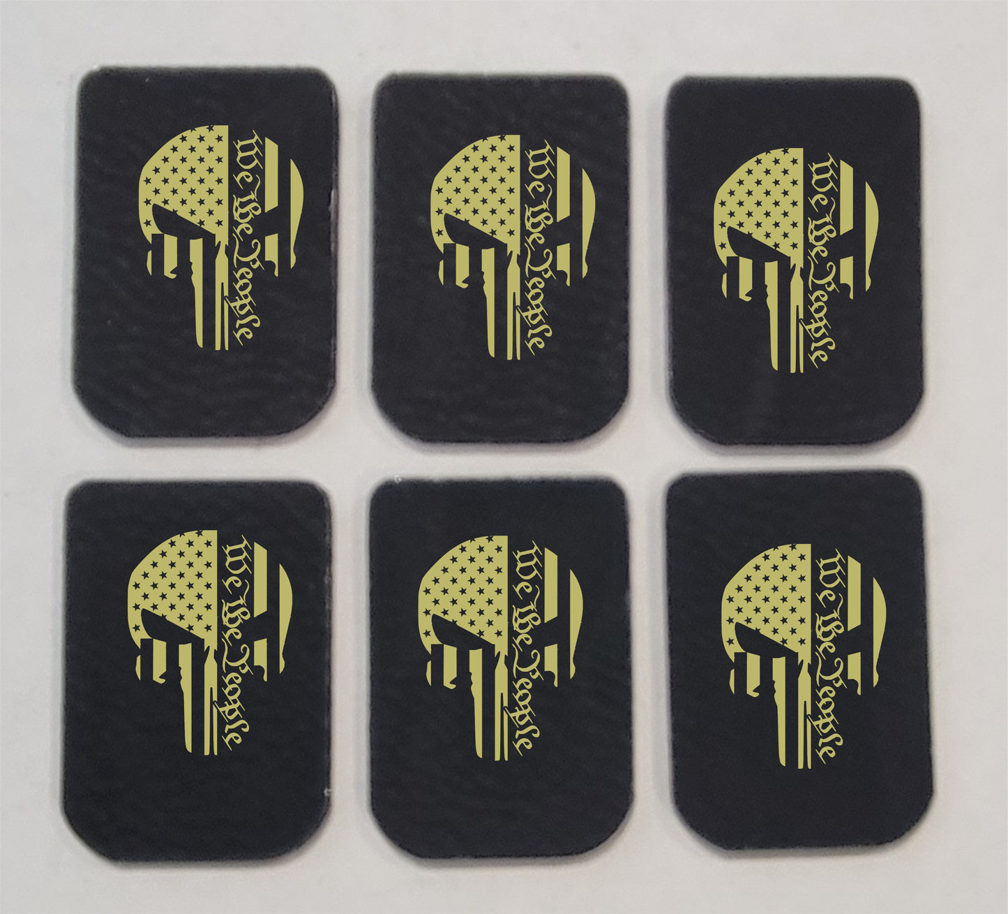 We The People Skull Mag Pad