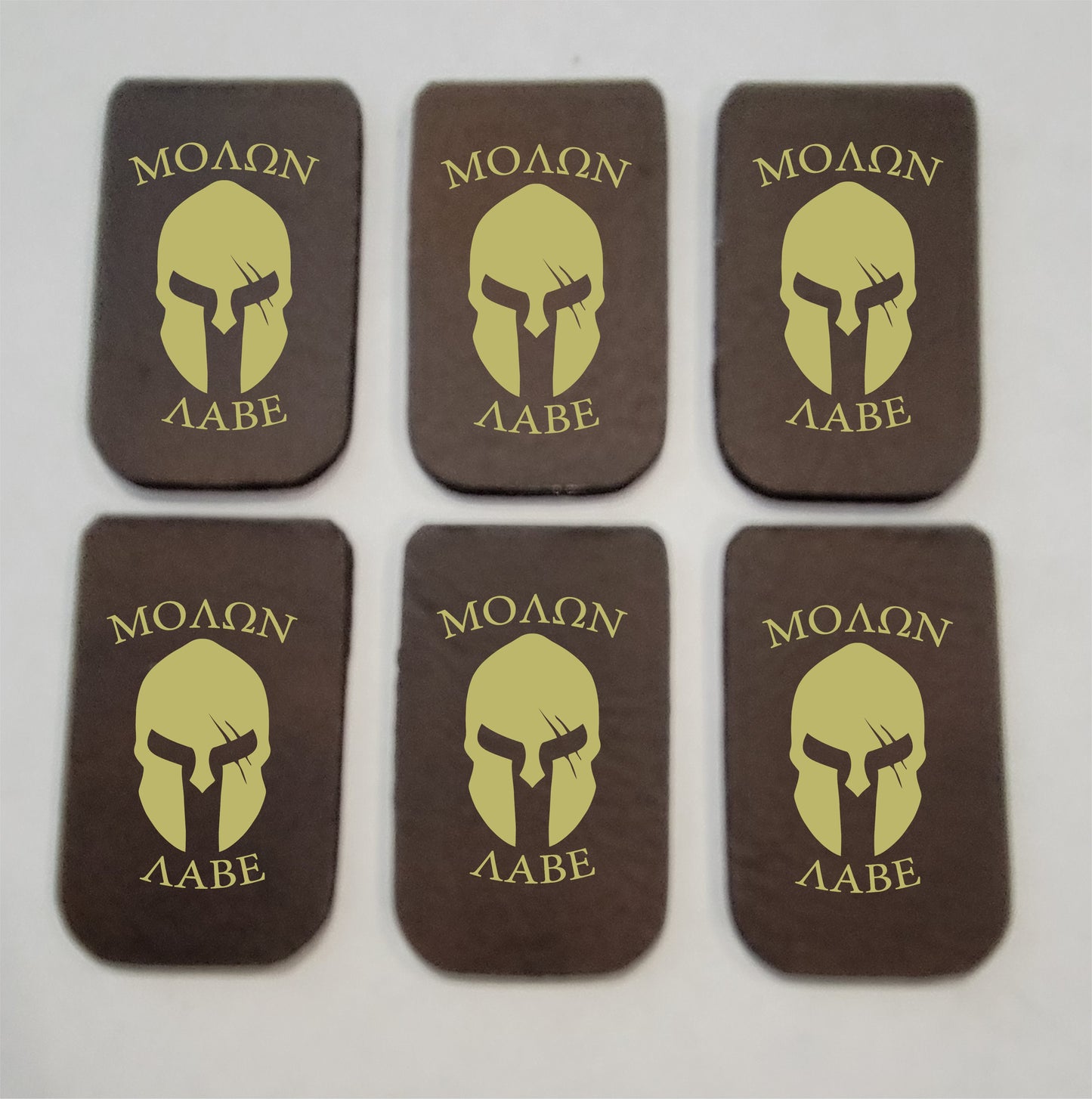 Molon Labe Helmet Face Mag Pads