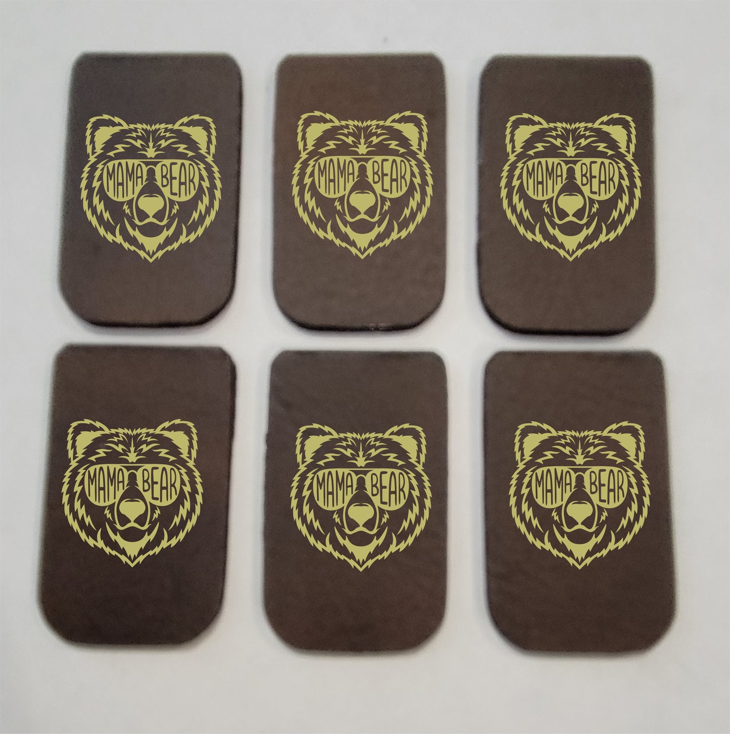 Mama Bear Face Mag Pad