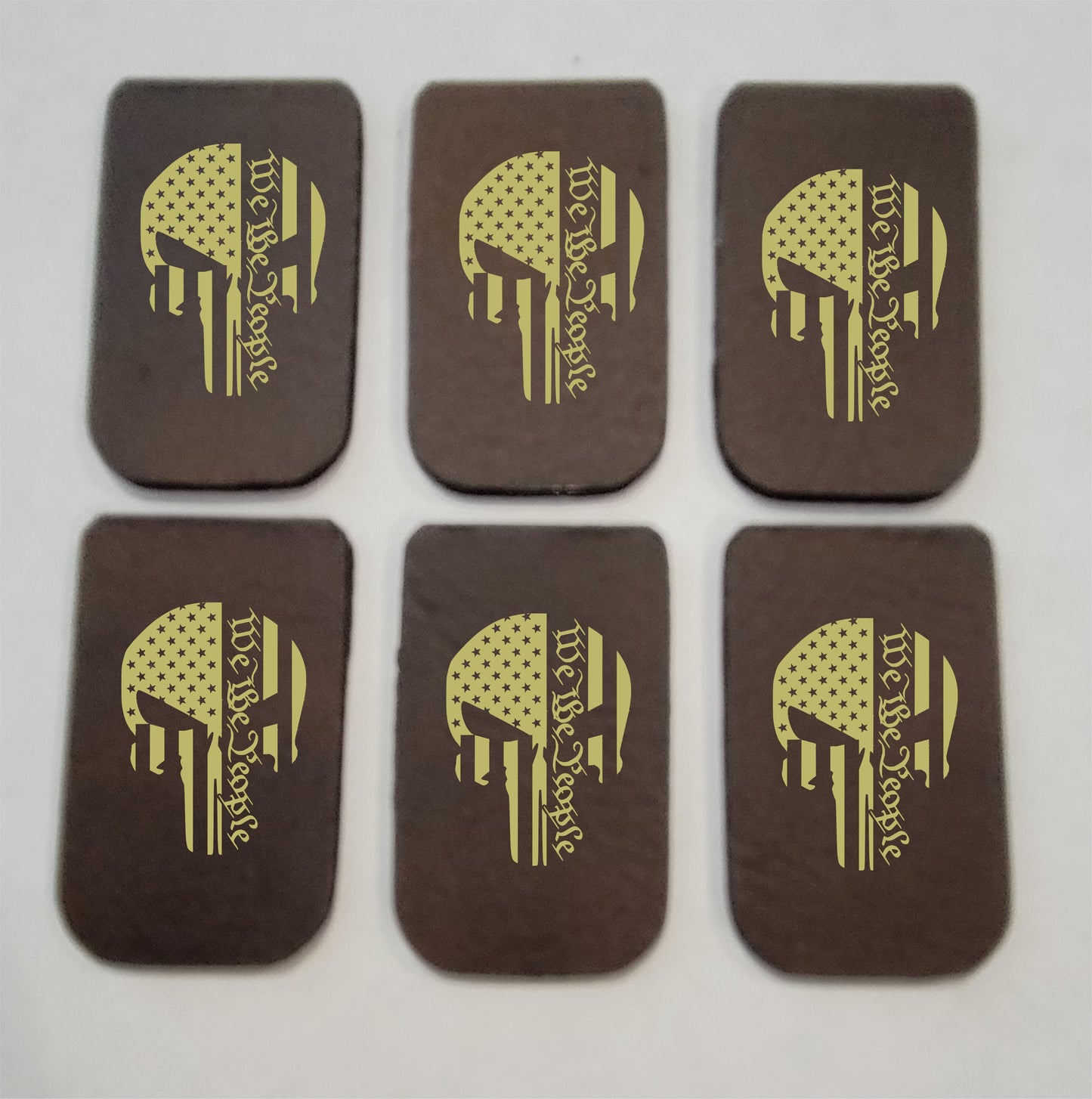 We The People Skull Mag Pad