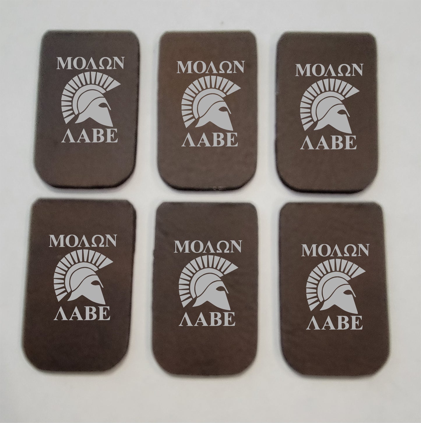 Molon Labe Fan Helmet Mag Pads