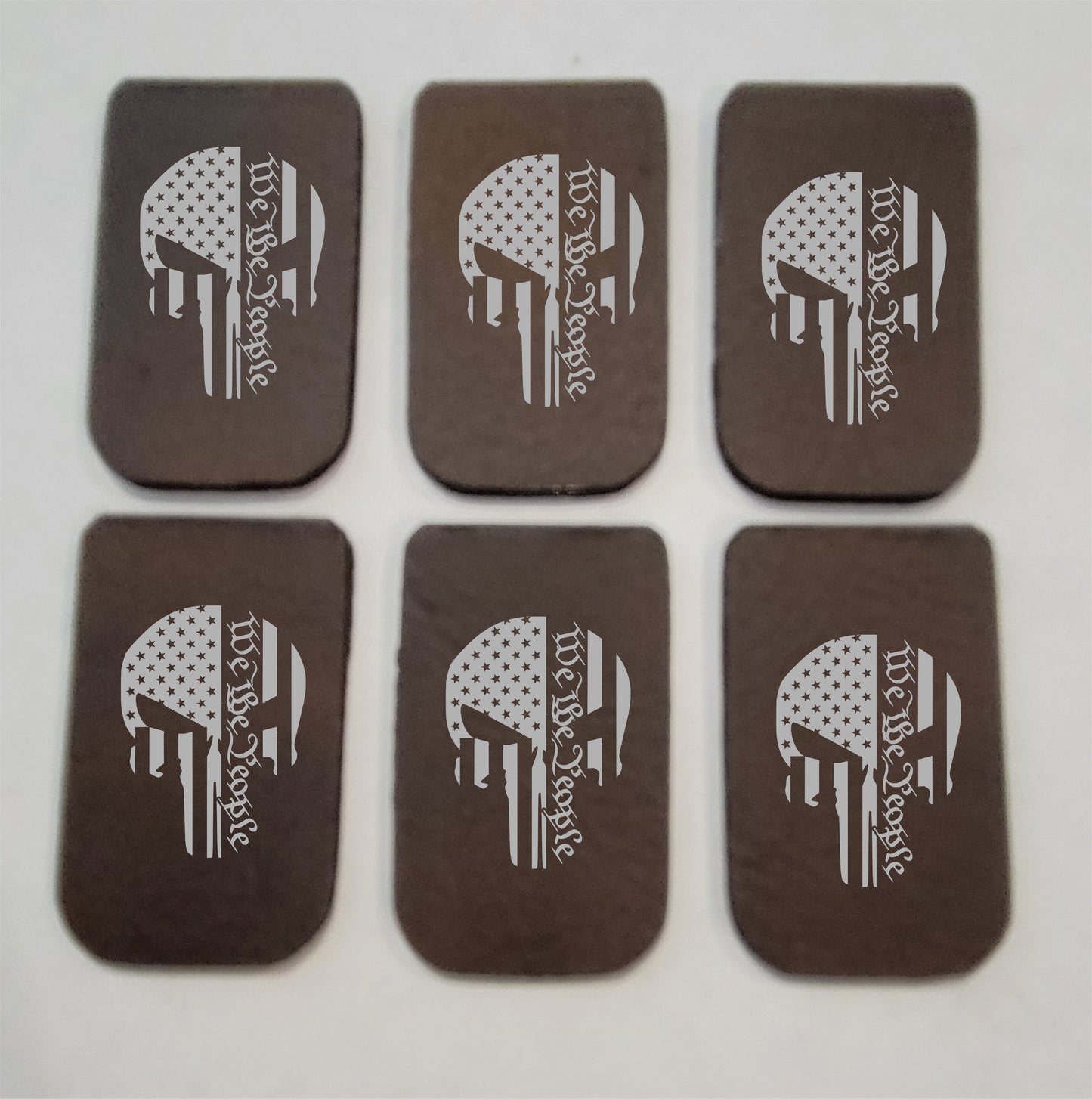 We The People Skull Mag Pad