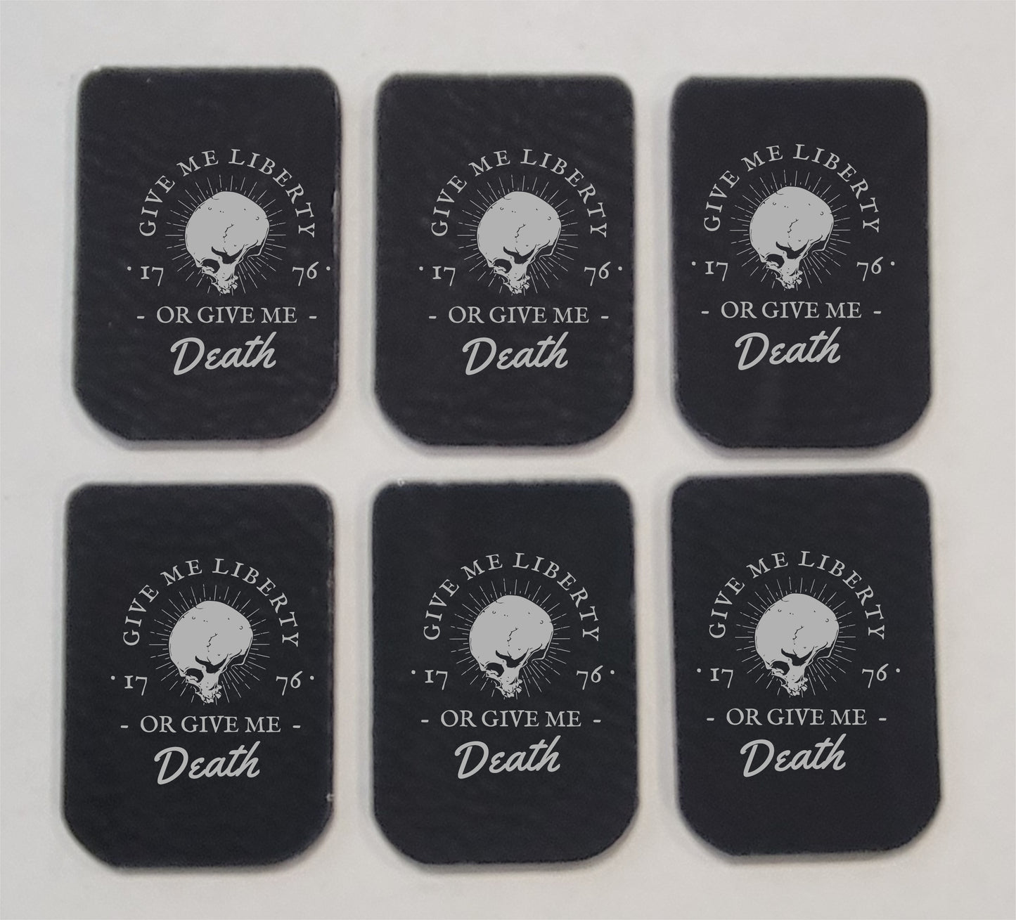 Liberty or Death Skull Mag Pad