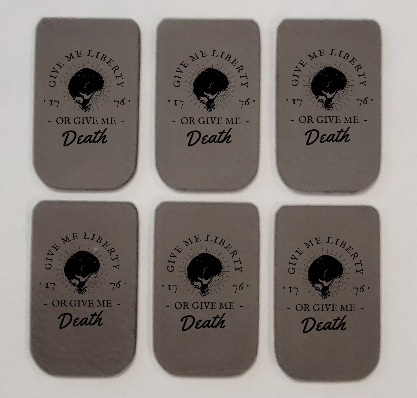 Liberty or Death Skull Mag Pad