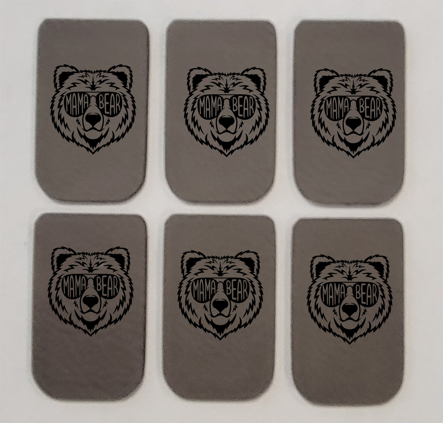 Mama Bear Face Mag Pad