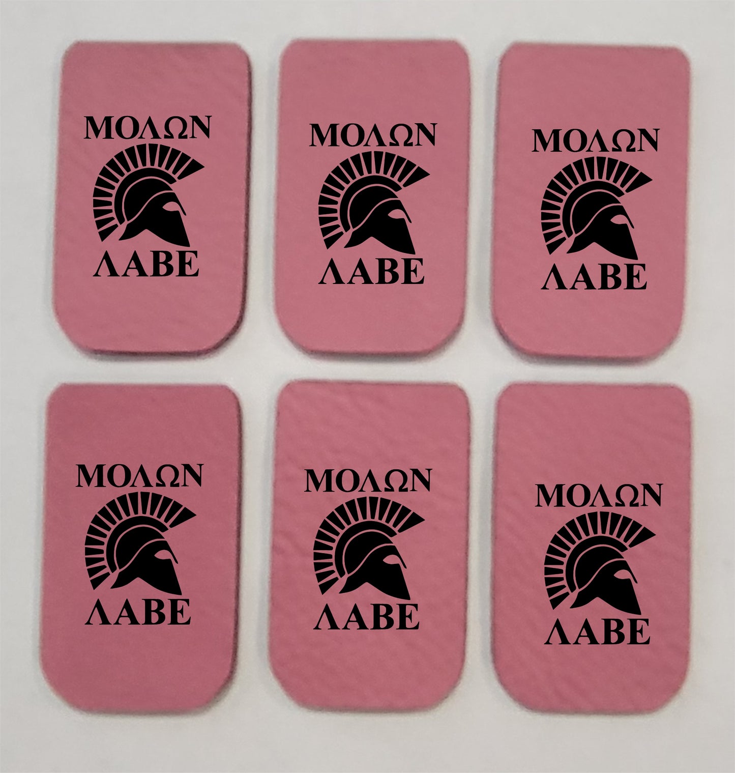 Molon Labe Fan Helmet Mag Pads