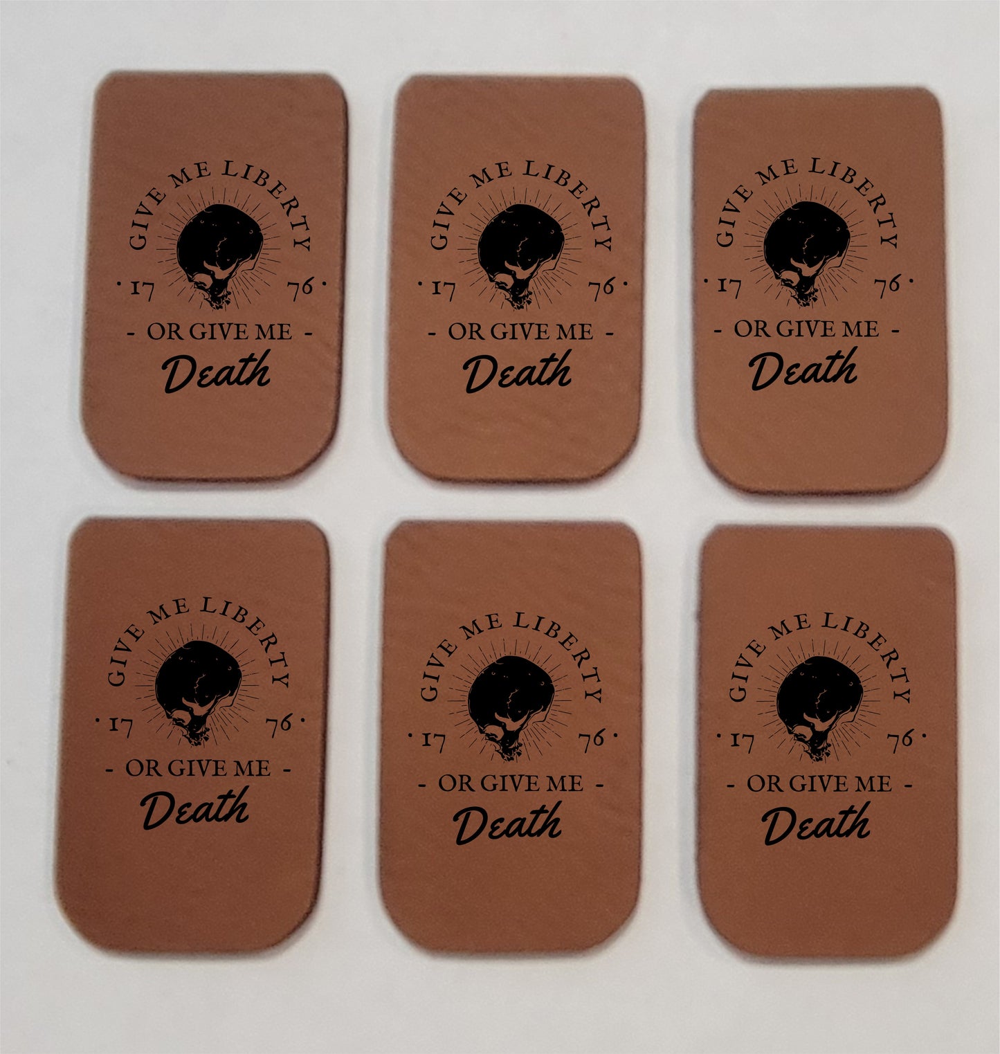 Liberty or Death Skull Mag Pad