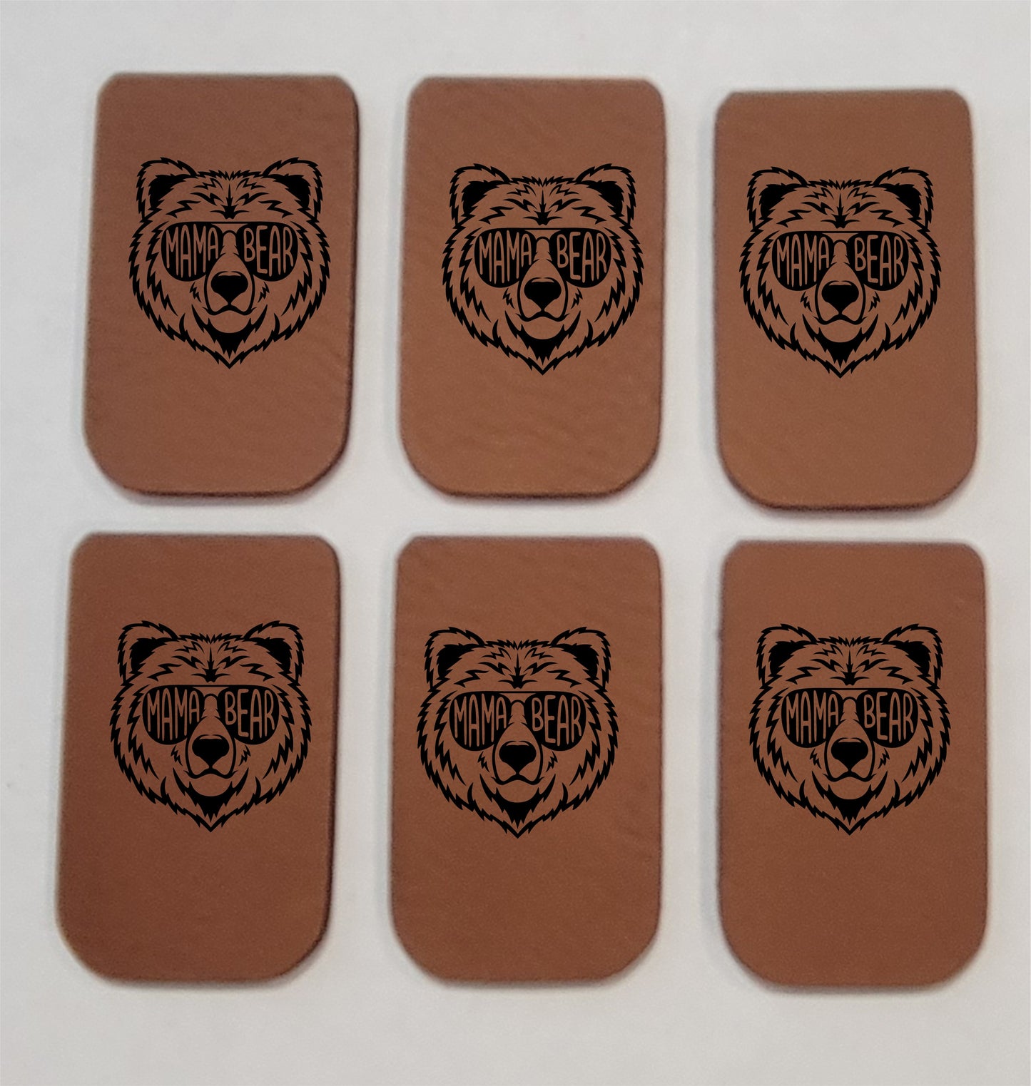 Mama Bear Face Mag Pad