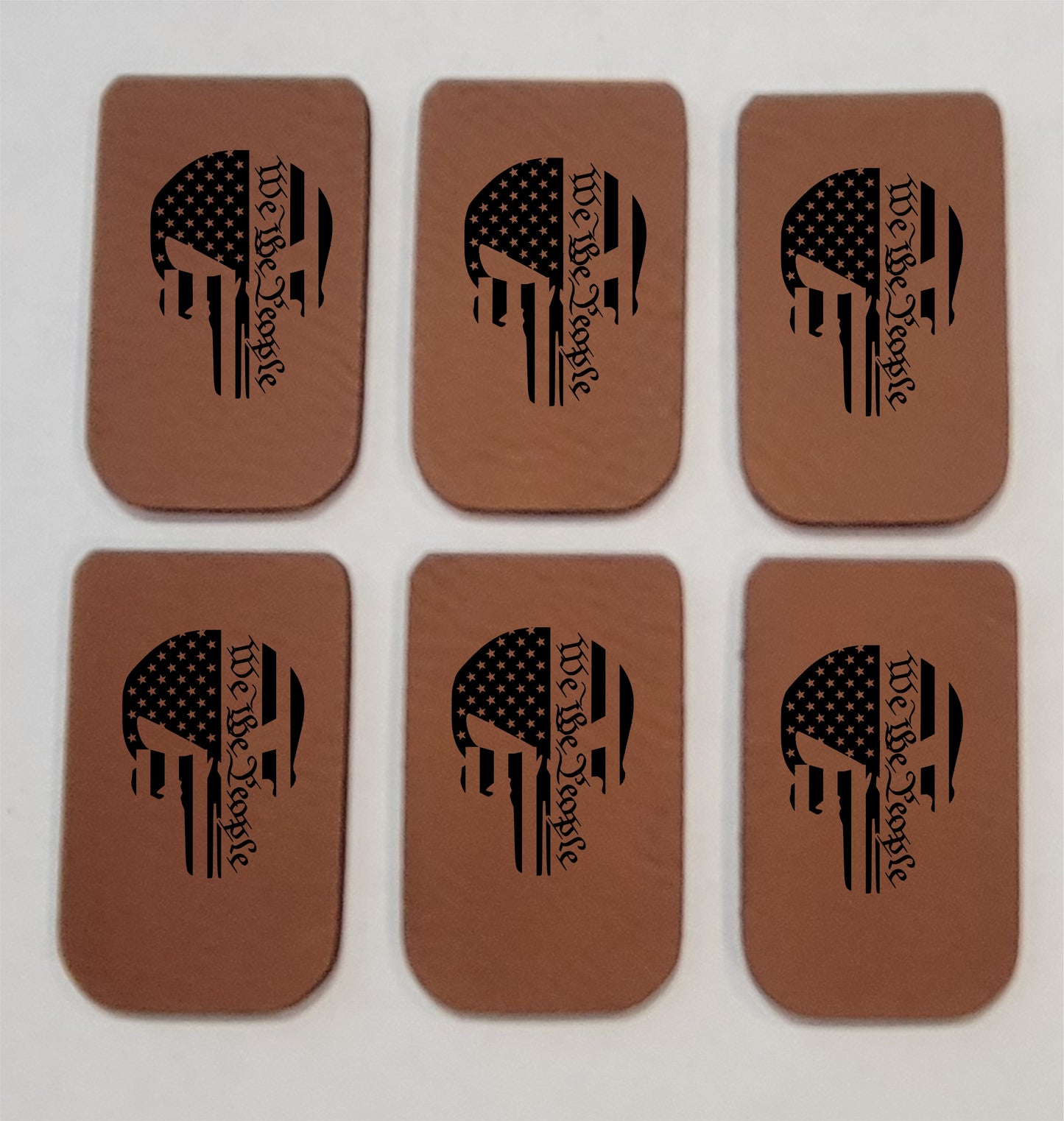 We The People Skull Mag Pad