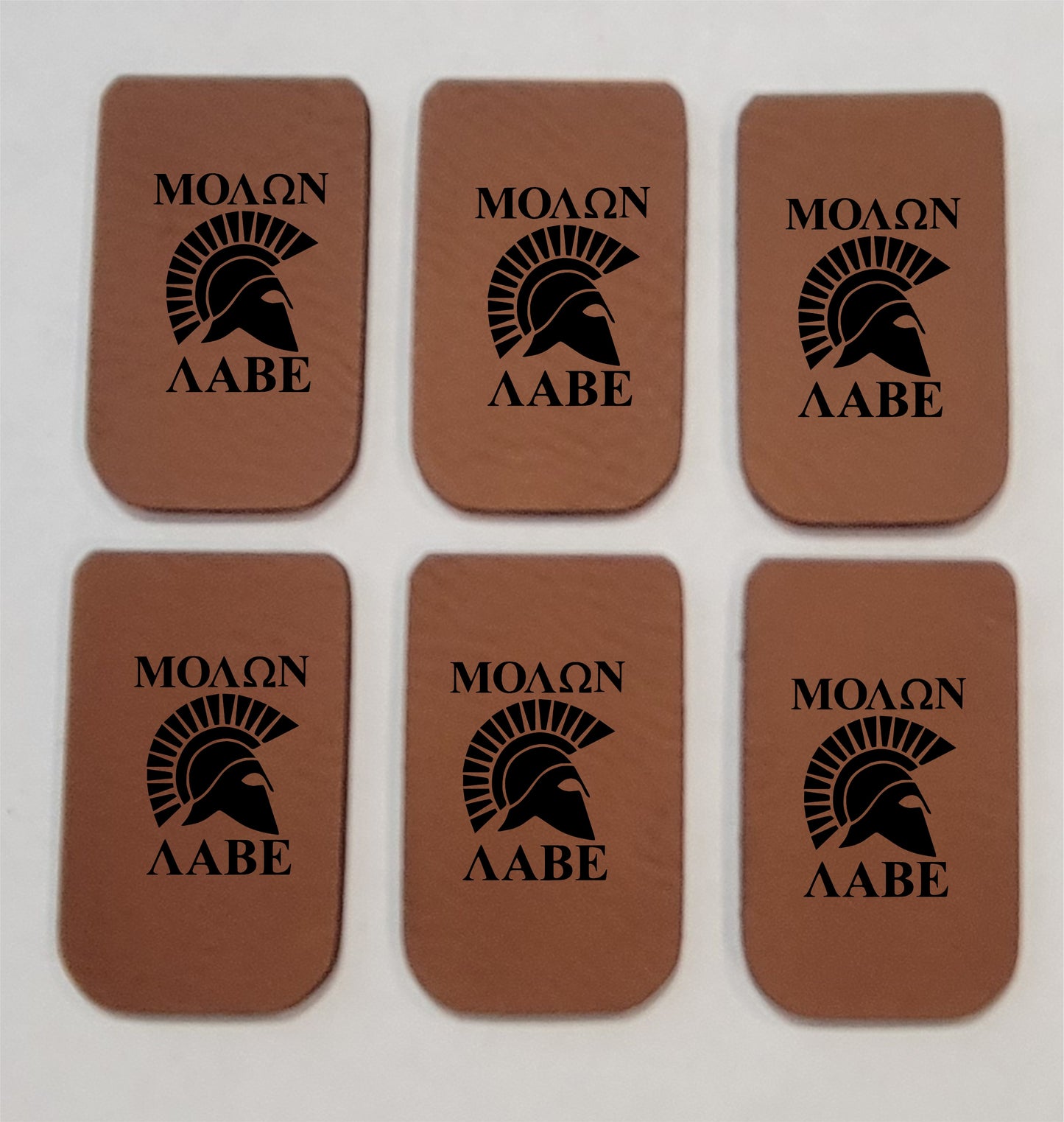 Molon Labe Fan Helmet Mag Pads