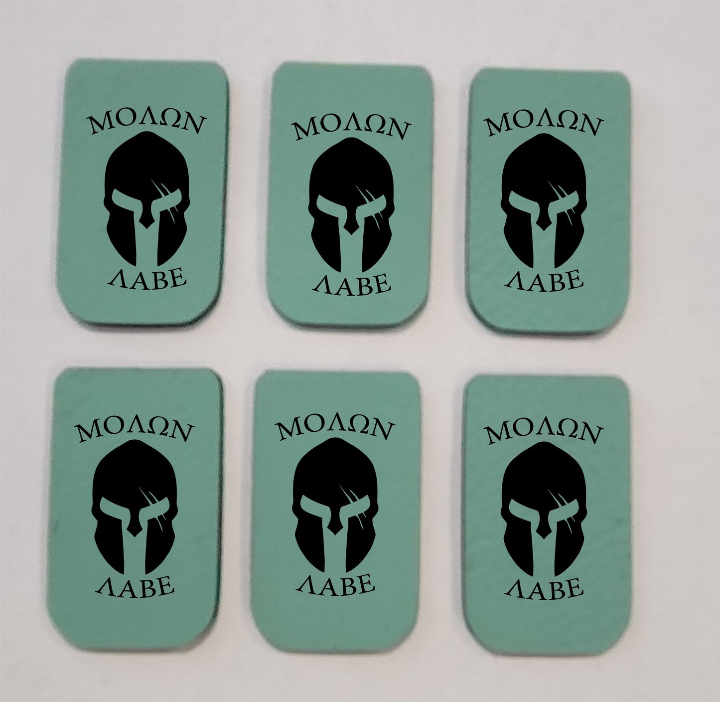 Molon Labe Helmet Face Mag Pads