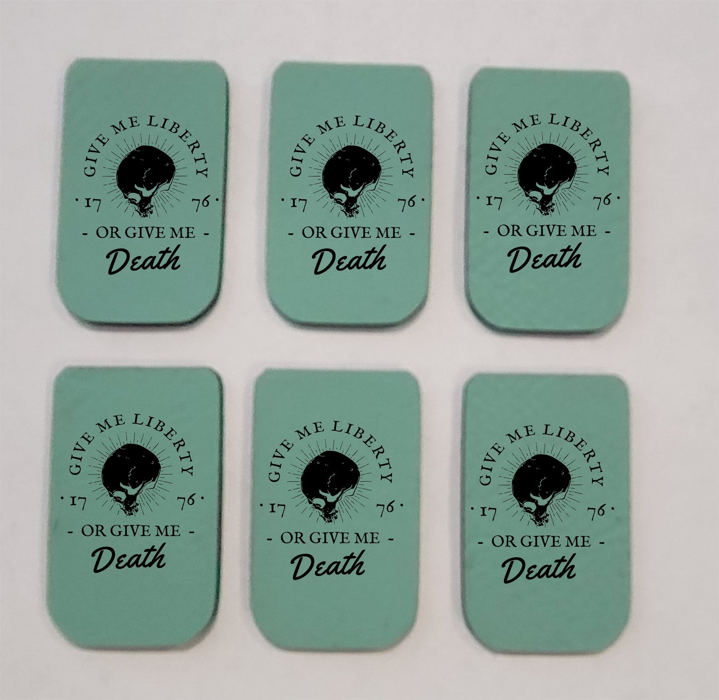 Liberty or Death Skull Mag Pad