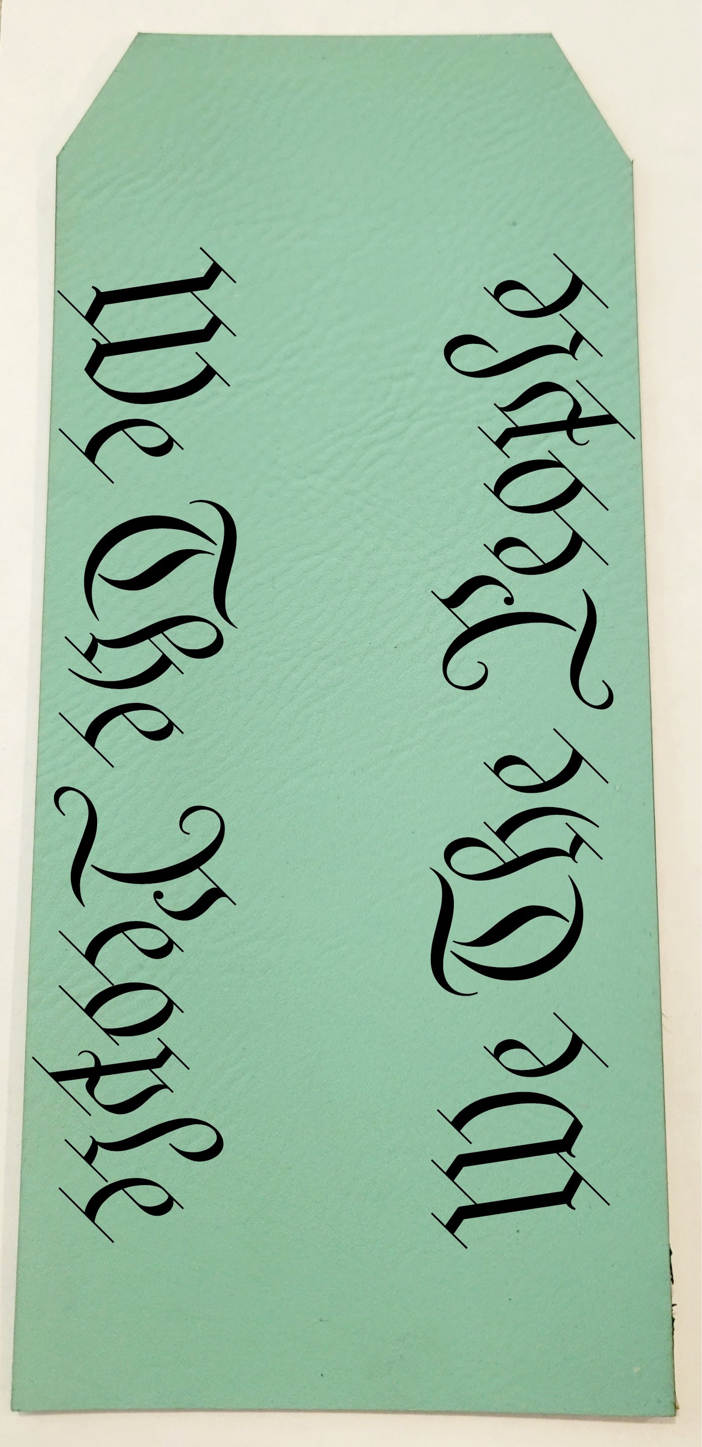 We The People (double sided) Rifle/Shotgun Cheek rest