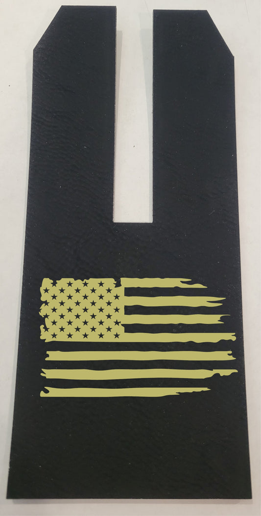 Distressed Flag AR-15 Cheek Rest