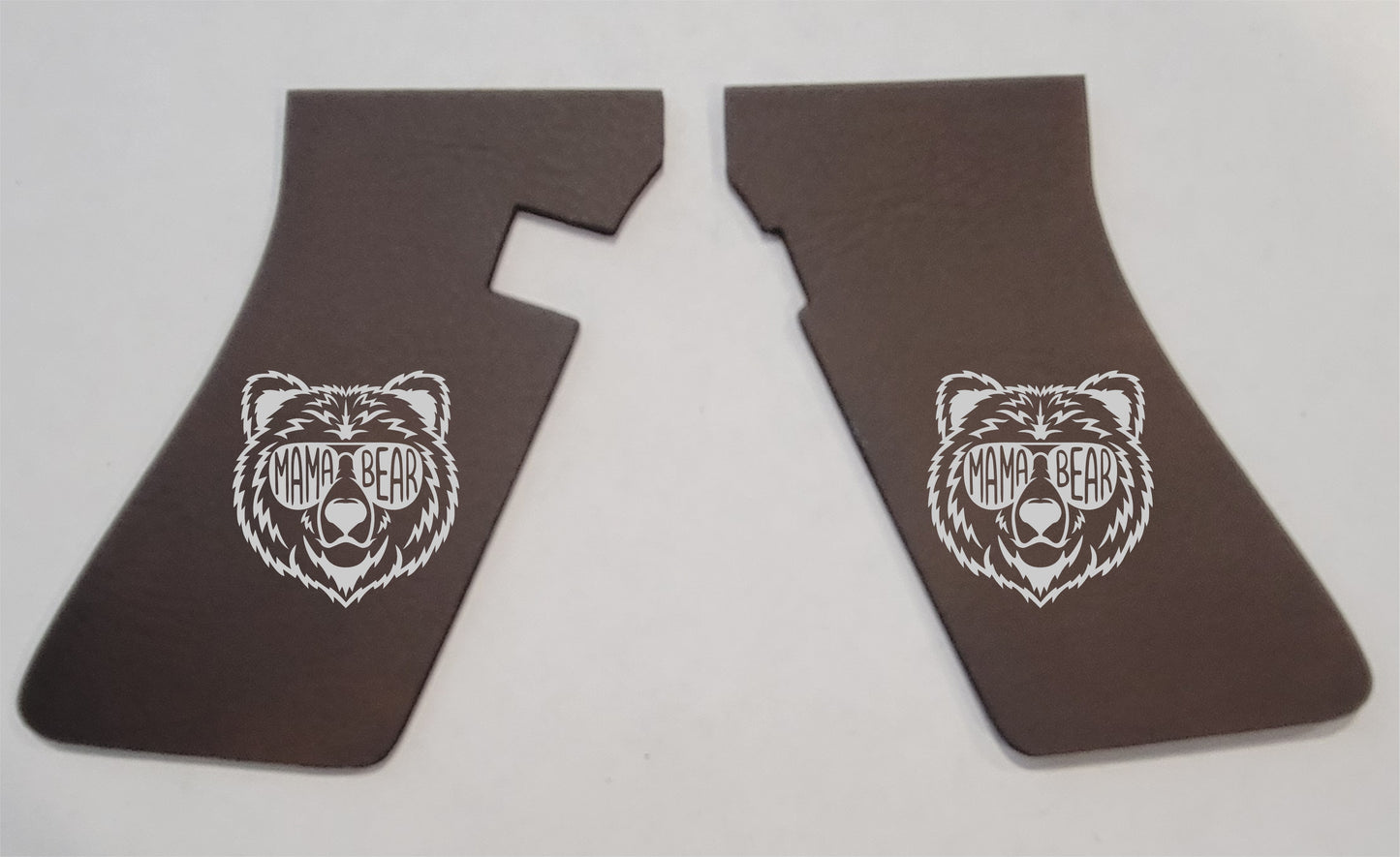 Mama Bear Face Handgun grip