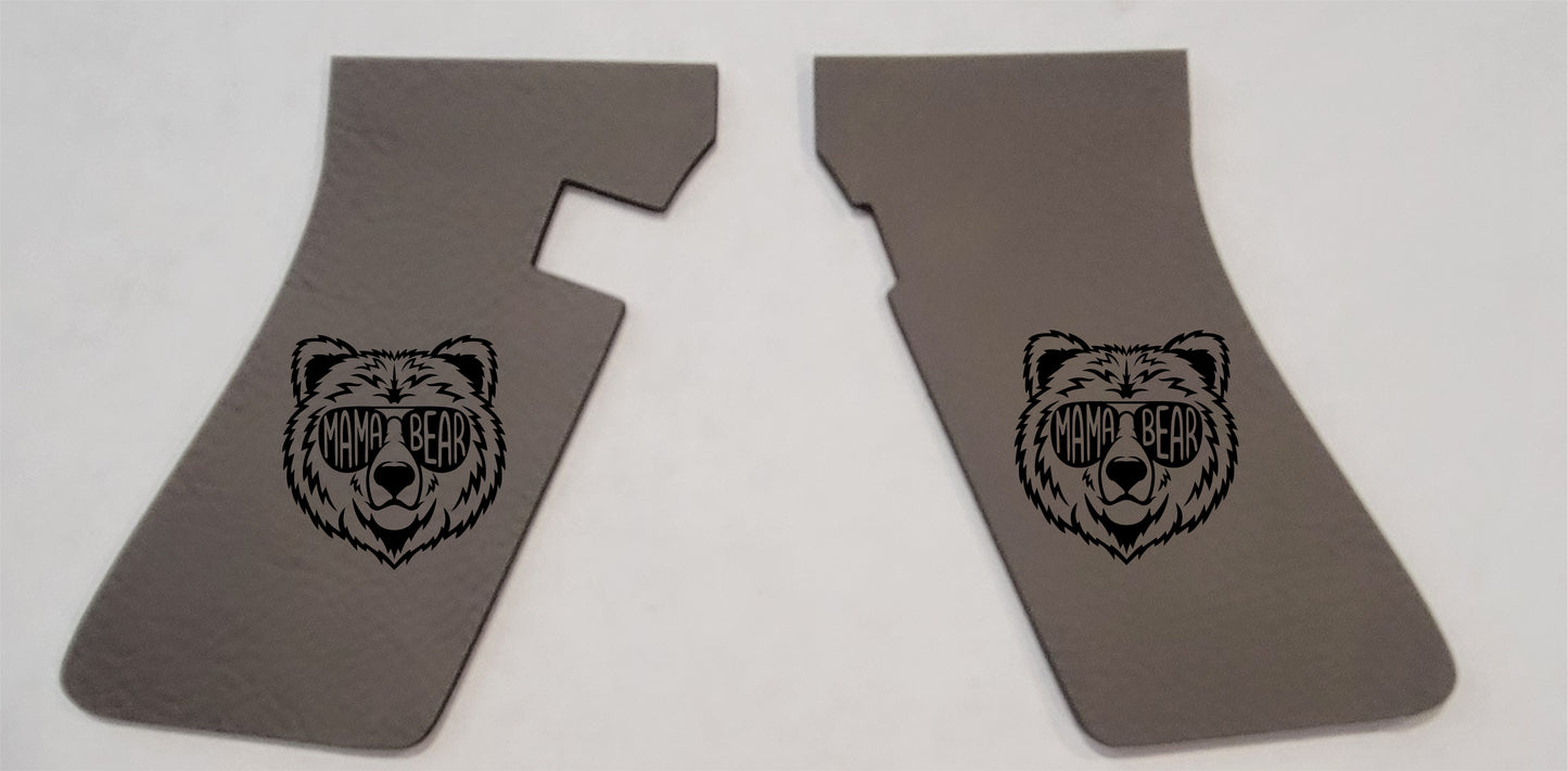 Mama Bear Face Handgun grip