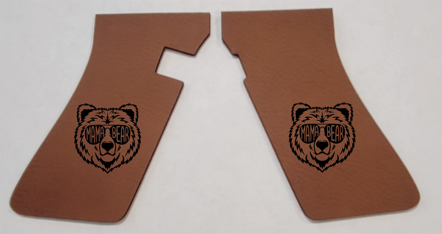 Mama Bear Face Handgun grip