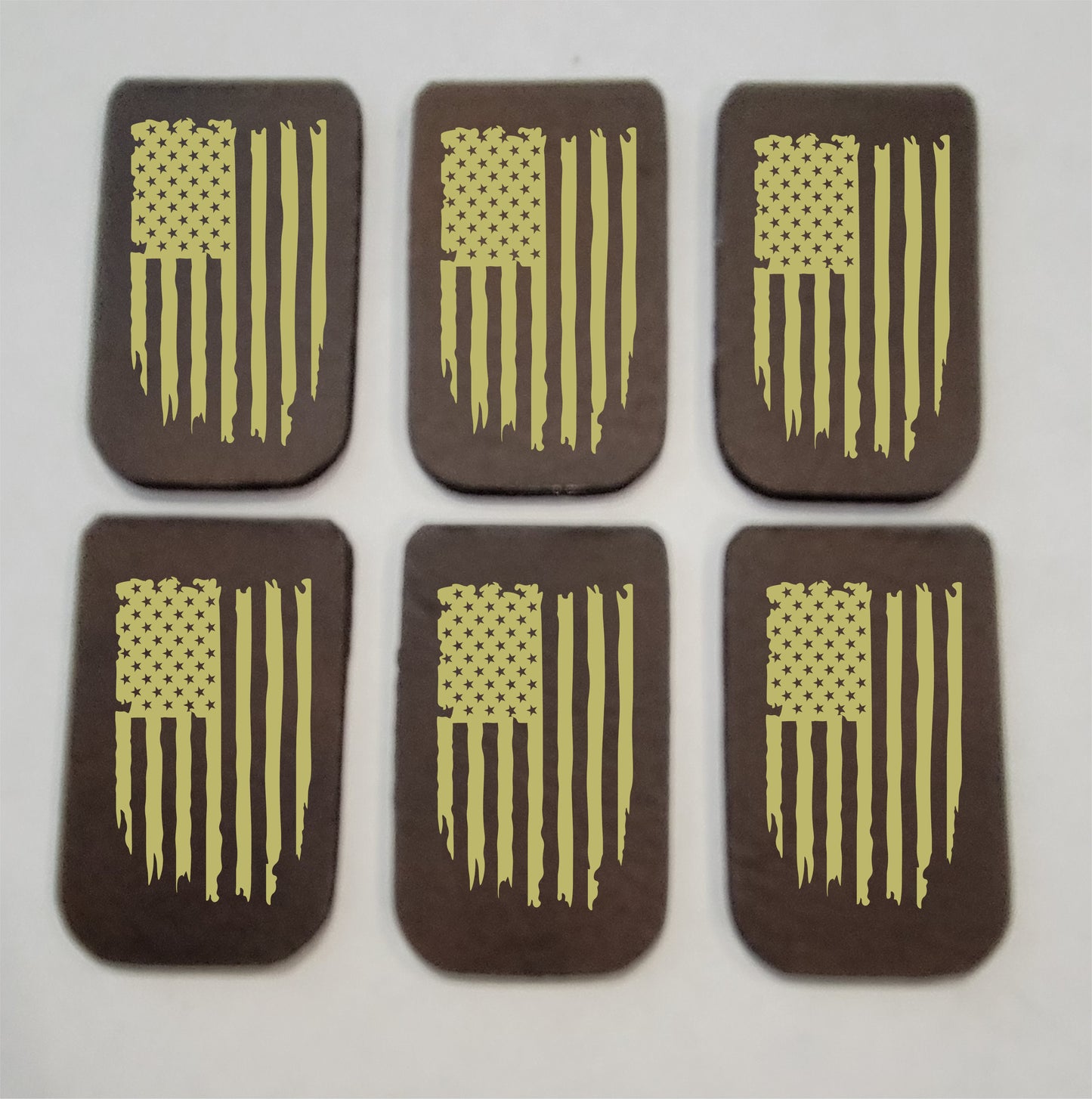 Distressed Flag Mag Pads